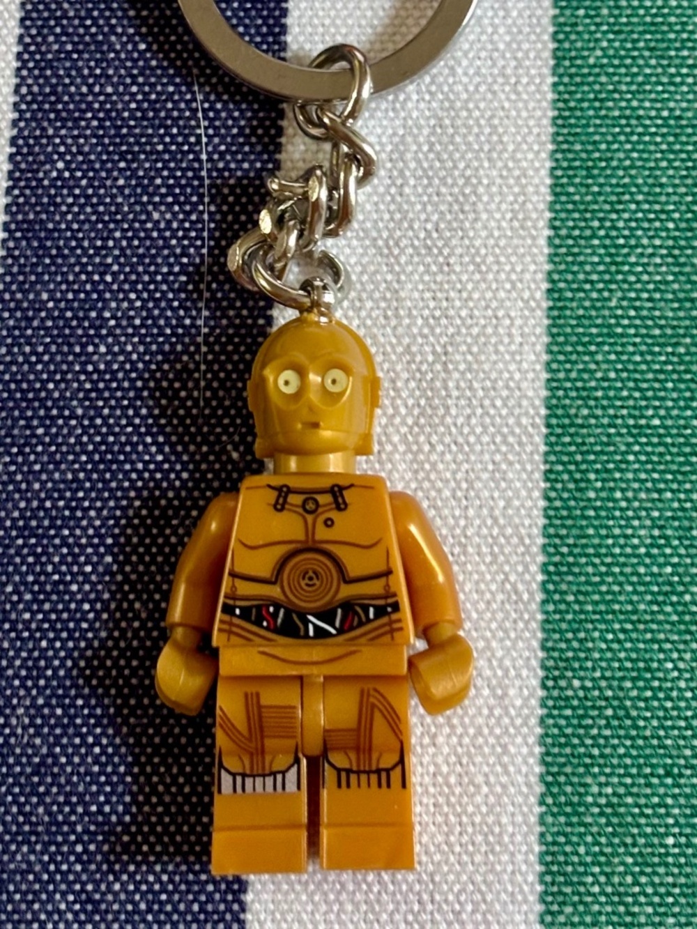 LEGO STAR WARS "C3PO" Keychain 853471 WITH TAG. LIKE NEW!